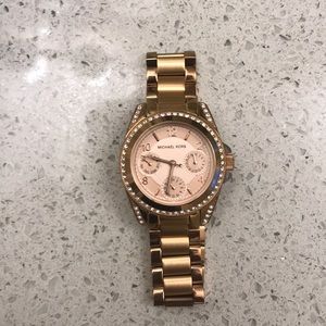 Bronze Michael kors watch (NWOT)